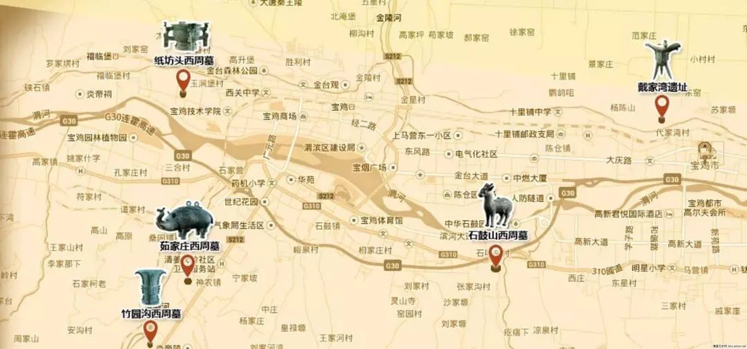 宝鸡石鼓山发生最新盗墓事件